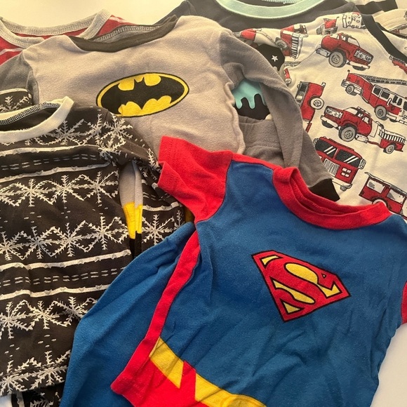 Baby Toddler Boy Pajamas - Set of 6 Outfits. 18 months - Picture 1 of 7